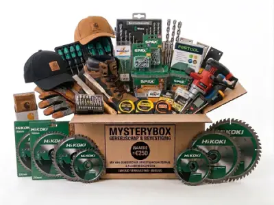 Mysterybox A-Merken Gereedschap – Waarde ± €250 – kavel bij XL Auctions
