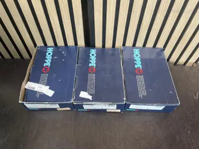 Partij HOPPE Paris Deurkrukken & Langschilden – 15 Paar – kavel bij XL Auctions