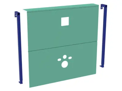 Wisa XS afbouwpakket hoog 118cm incl 2 zijprofielen – kavel bij XL Auctions