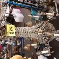 Luster koper en kristallen – kavel bij BOPA Auctions, Hooglede