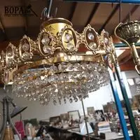 Luster koper en kristallen – kavel bij BOPA Auctions, Hooglede