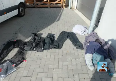 Set kleding met opdruk – kavel bij Clicpublic