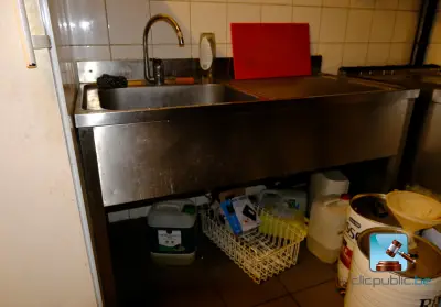 Roestvrij stalen gootsteen – kavel bij Clicpublic