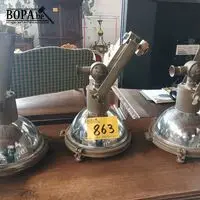 Scheepslampen Wiska. 3 stuks – kavel bij BOPA Auctions, Hooglede