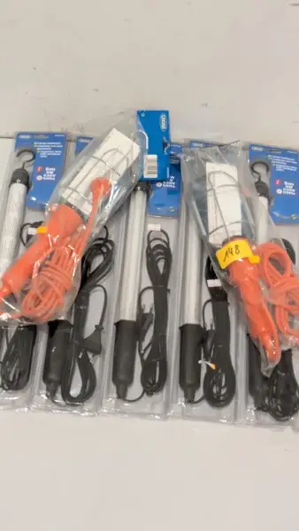 Een partij van 7 draagbare lampen – kavel bij Auctionline, Anderlecht