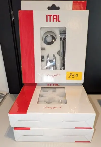 3 complete handdouchesets voor toilet/sanitair – kavel bij Auctionline, Anderlecht