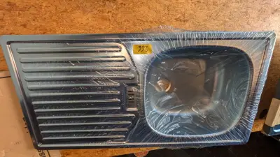 Een roestvrijstalen spoelbak E86K (86x44) – kavel bij Auctionline, Anderlecht