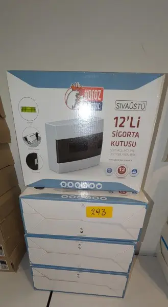 4 zekeringkasten met 12 modules van HOROZ ELECTRIC – kavel bij Auctionline, Anderlecht