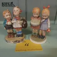 Oude beeldjes. 2 stuks – kavel bij BOPA Auctions, Tielt