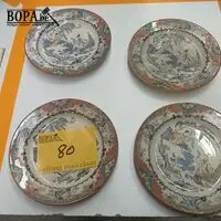 Chinese bordjes. 4 stuks – kavel bij BOPA Auctions, Tielt