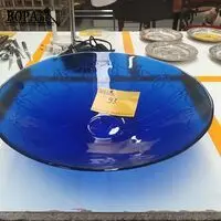 Blauwe schaal – kavel bij BOPA Auctions, Tielt