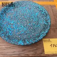 Sierbord blauw/zwart – kavel bij BOPA Auctions, Tielt