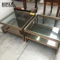 Salontafel Belgochrom. 2 stuks – kavel bij BOPA Auctions, Tielt