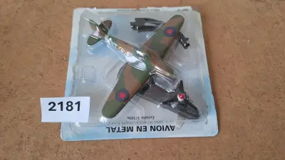 Modelvliegtuig Hawker Hurricane Mk I - "Avion en Metal" Editie – kavel bij Goeiendeal