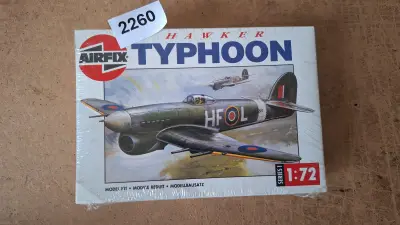 Airfix modelbouwdoos Hawker Typhoon jachtvliegtuig op schaal 1:72 – kavel bij Goeiendeal