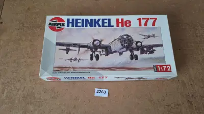 Airfix modelbouwdoos Heinkel He 177 bommenwerper op schaal 1:72 – kavel bij Goeiendeal