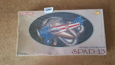 Dragon modelbouwdoos SPAD 13 jachtvliegtuig op schaal 1:48 – kavel bij Goeiendeal