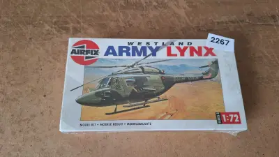 Airfix modelbouwdoos Westland Army Lynx helikopter op schaal 1:72 – kavel bij Goeiendeal