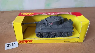 Solido schaalmodel Pzkpfw Tiger I tank (40 jaar D-Day) – kavel bij Goeiendeal