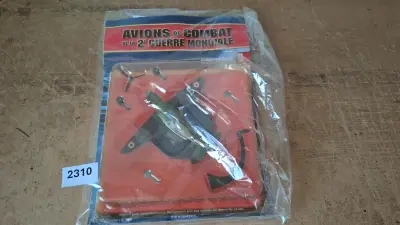 Miniatuurmodel militair vliegtuig Altaya "Avions de Combat" in originele verpakking – kavel bij Goeiendeal
