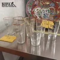 Oude bierglazen Stella Artois. 7 stuks – kavel bij BOPA Auctions, Tielt