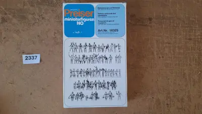 Preiser 16325, Spoorwegpersoneel en reizigers – kavel bij Goeiendeal