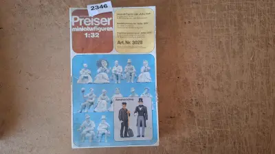Preiser 3028, Zittende figuren voor „Adler 1835“ – kavel bij Goeiendeal