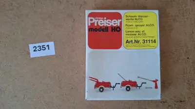 Preiser 31114, Schuim-bluskanon ALCO – kavel bij Goeiendeal