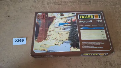 Faller 503, Hydrozell landschaps-modelleerpoeder met spatel – kavel bij Goeiendeal