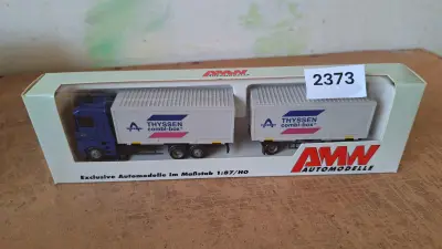 AMW, Thyssen combi-box vrachtwagenmodel – kavel bij Goeiendeal