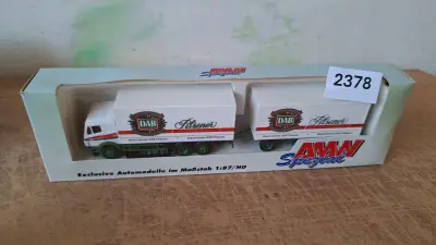 AMW Spezial, DAB Pilsener vrachtwagenmodel met aanhanger – kavel bij Goeiendeal