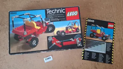 Lego Technic 8845, Terreinwagen met bouwinstructie niet gecontroleerd op volledigheid – kavel bij Goeiendeal