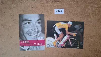 T-Mobile, Wielrennerskaarten van Erik Zabel en Jan Ullrich – kavel bij Goeiendeal