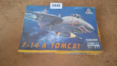 Italeri / Dragon, Modelbouwdoos F-14 A Tomcat – kavel bij Goeiendeal