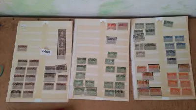 Duitse postzegels, Grote verzameling historische postzegels op 3 insteekbladen – kavel bij Goeiendeal