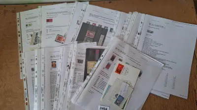 Duitse postzegels, Partij diverse postzegels in plastic insteekhoezen – kavel bij Goeiendeal