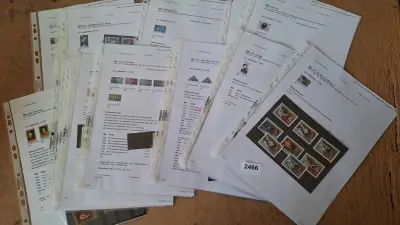 Duitse postzegels, Partij diverse postzegels in plastic insteekhoezen – kavel bij Goeiendeal