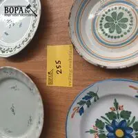 Antieke borden. 4 stuks – kavel bij BOPA Auctions, Tielt