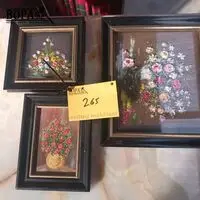 Schilderijtjes. 3 stuks – kavel bij BOPA Auctions, Tielt
