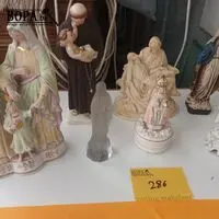 Heiligenbeelden. 7 stuks – kavel bij BOPA Auctions, Tielt
