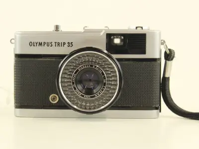 Olympus Trip 35 analoge camera – kavel bij De Kringwinkel, Antwerpen