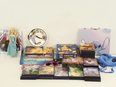 Grote Disney Collectie – Dvd's, Boeken, Spellen & Accessoires – kavel bij De Kringwinkel, Antwerpen