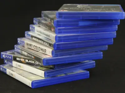 Set van 10 PS4-games – kavel bij De Kringwinkel, Antwerpen