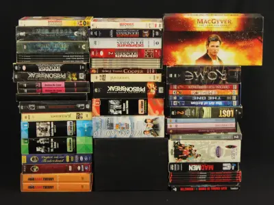 Grote Collectie DVD-series – kavel bij De Kringwinkel, Antwerpen