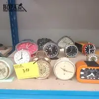 Vintage wekkers. 14 stuks – kavel bij BOPA Auctions, Tielt
