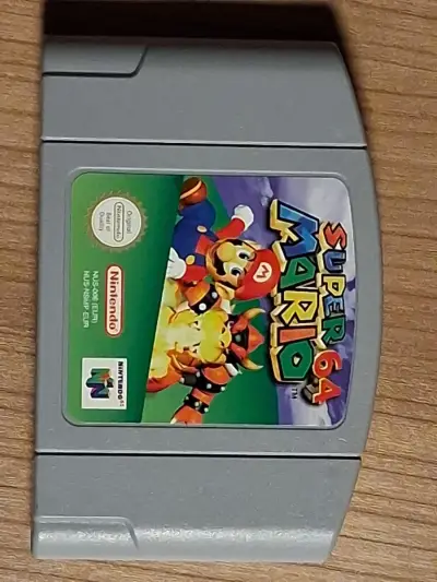 Nintendo64: spelcartridge Super Mario – kavel bij De Kringwinkel, Oostkamp