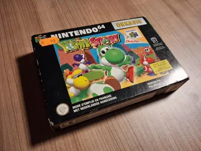 Nintendo64 game: Yoshi's Story – kavel bij De Kringwinkel, Oostkamp
