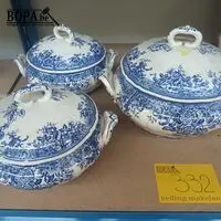 Dekselpotten Villeroy & Boch. 3 stuks – kavel bij BOPA Auctions, Tielt