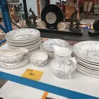 Servies Kopenhaegen. 32 stuks – kavel bij BOPA Auctions, Tielt