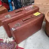 Vintage reiskoffers. 2 stuks – kavel bij BOPA Auctions, Tielt